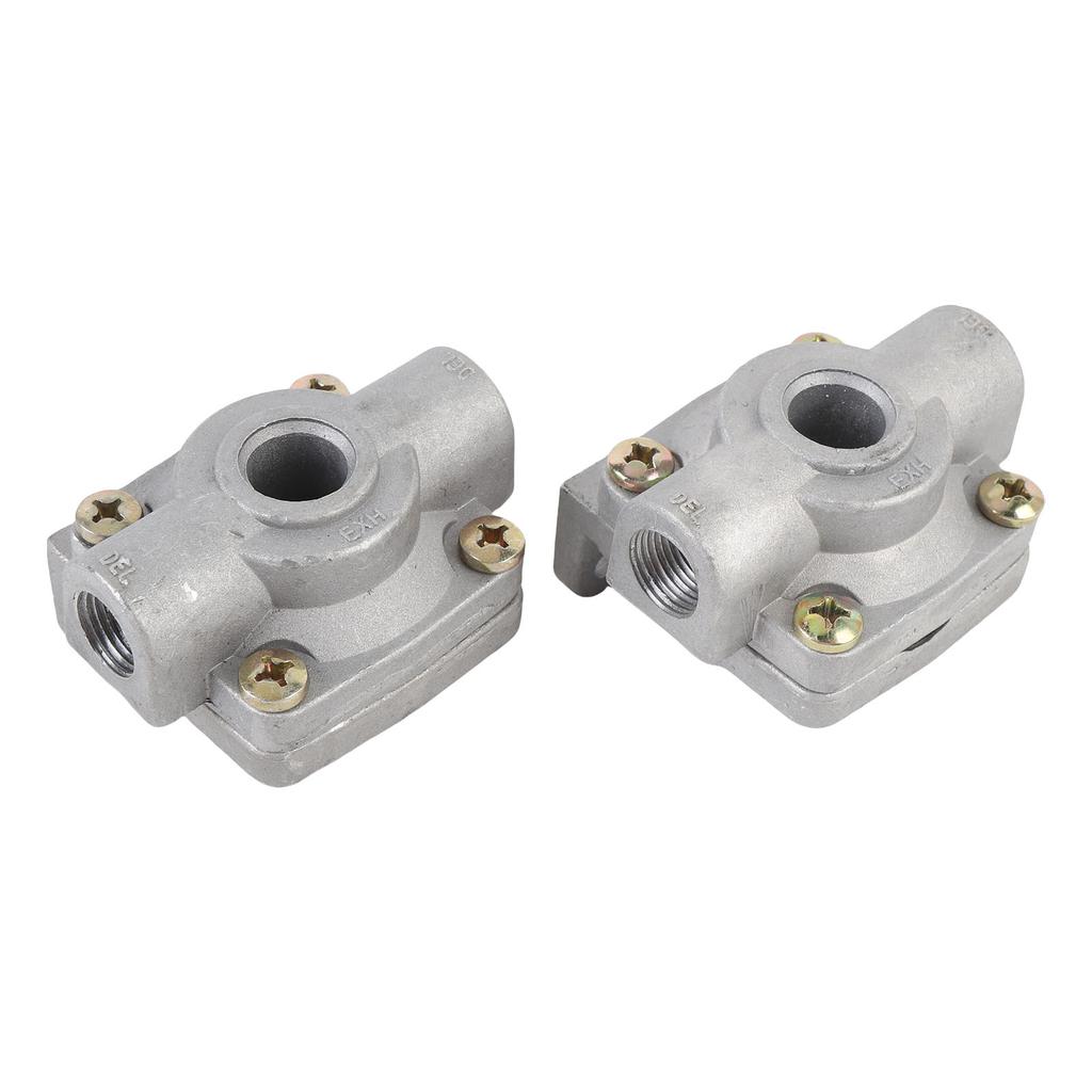 2PCS Quick Release Valve 9735000030 High Performance Metal Shockproof Replacement for Bendix 229859 288251
