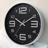 8 Inch Modern Decor Clock Non-Ticking Wall Clock Silent Round Wall Clock Quartz Clocks For Office School Bedroom Living Room