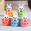 Easter Bunny Ornaments And Animal Figurines For Easter Table Decorations Easter Bunny Figurines Easter Egg Fillers