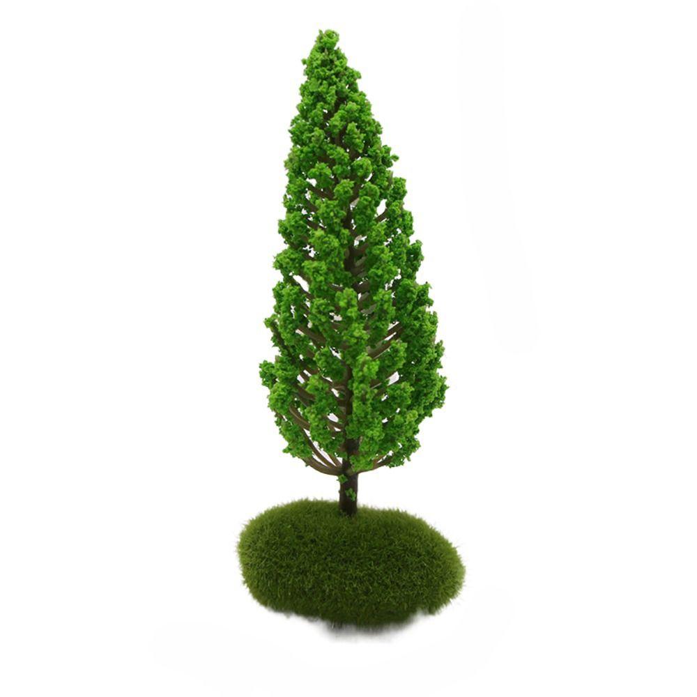 Green Micro Garden Flower Tree Accessories Scene Model Toy Miniature Landscape Trees