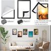 3PCS Wall Mount Self-Adhesive Photo Frame Square Poster Photo Frame Award Frame  Door