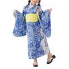 A Pattern by a Kutani Ware Yukata and Obi Set Featuring the Design by Hikari Kutani Kimono [KUTANI×KIMONO] One-of-a-kind Artist. Kids' (2 Pieces)