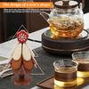 Wood Trivets for Hot Dishes Heat Resistant Tree Trivet Set Protects Desktop for Hot Pot Pans Bowls Teapots Drinks Plates Home