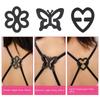 Butterfly/Flower/Heart Shape Women's Bra Anti-Slip Buckle Bra Shoulder Strap Cross Retainer