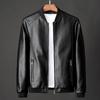 Large Size Leather Jacket Men's Leather Jacket Popular Autumn New Men's Handsome Leather Jacket Slim Trend Korean Style Autumn Coat