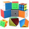 Solid Color Magic Cubes: 2nd To 5th Order and High-Difficulty 6th To 9th, 11th Order Options