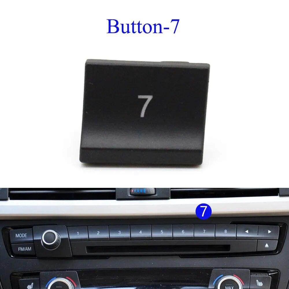 Dashboard Console Air Conditioning AC Vent CD Player Control Cap AC Button Key Replacement For BMW F20 F21 F22 F30 F35 F34 F36
