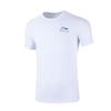 Li-Ning Cartoon Print Round Neck Short Sleeve T-Shirt Men Tops White AHST353-3