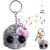 Sad Hamster Meme Sound Music Plush Toy Crochet Plush Sad Hamster Meme Key Rings Kawaii Sad Hamster Keychain Gift for Women Men