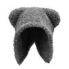 Warm Little Bear Hat Winter Women Girls Solid Color Versatile Cute Ear Protection Hats Shopping Hip Hop Plush Caps Fashion Gifts