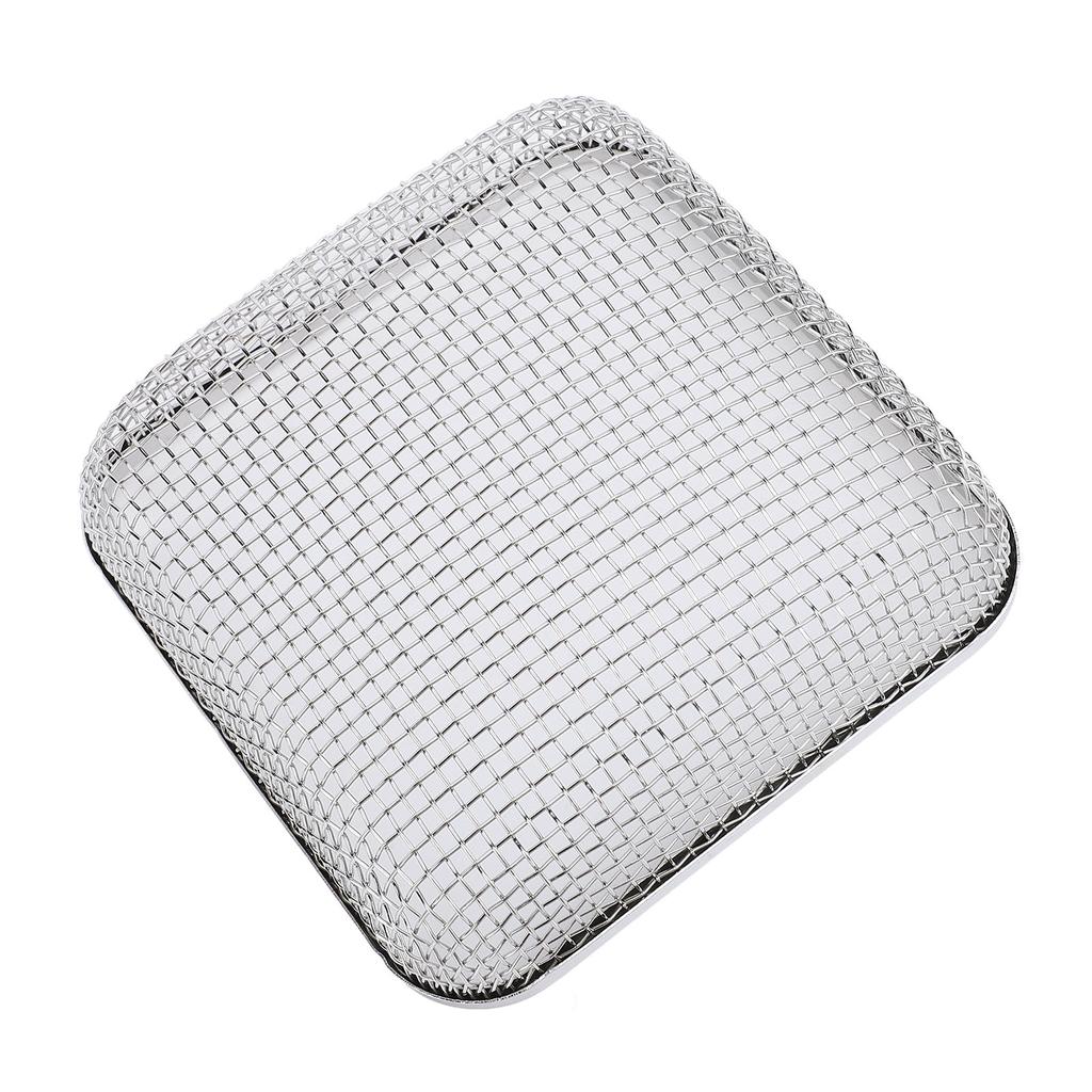 RV Furnace Vent Screen 4.5 X 4.5 X 1.3in with Installation Tool Stainless Steel Mesh Vent Cover for