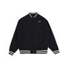 Vans Letter Logo Baseball Collar Loose Jacket Unisex Jacket VN000GZMBLK