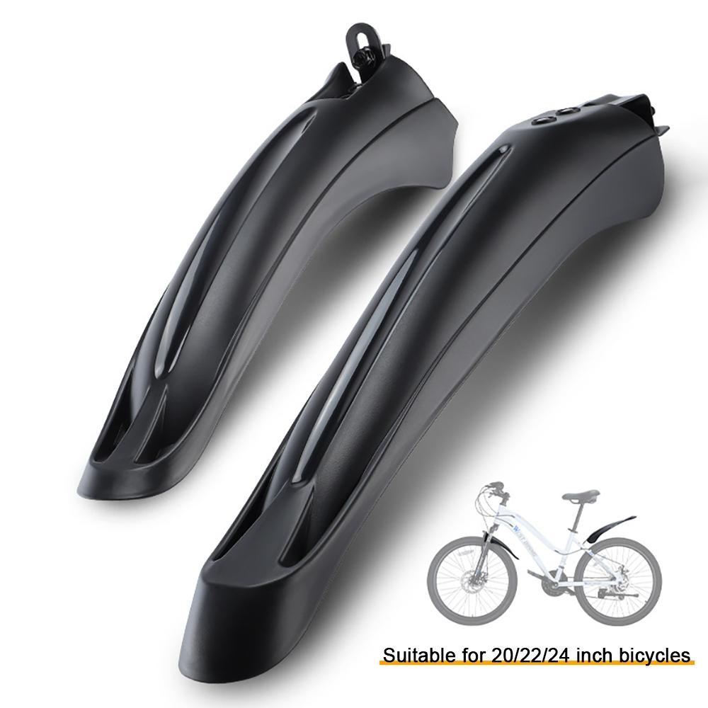 2Pcs 20/22/24 In Cycling Splash Guard Front and Rear Bicycle Mudguard Rainboards MTB
