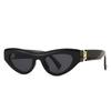 Fashion Black Trend Sunglasses Woman Brand Vintage Style Cat Eye Sun Glasses For Women Uv400 Protection Eyewear