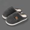 Order Two Size Up 1 Pair Lightweight Women Home Slippers Soft Bottom Durable Cute Pattern Fluffy Home Slippers