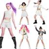 Girls K-POP Super Star Party Cosplay Costume Children Singer Rumi Mira Zoey School Stage Show Dress Up Outfit