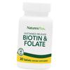 Biotin & Folic Acid, Biotin & Folate, 30tab (36375142)