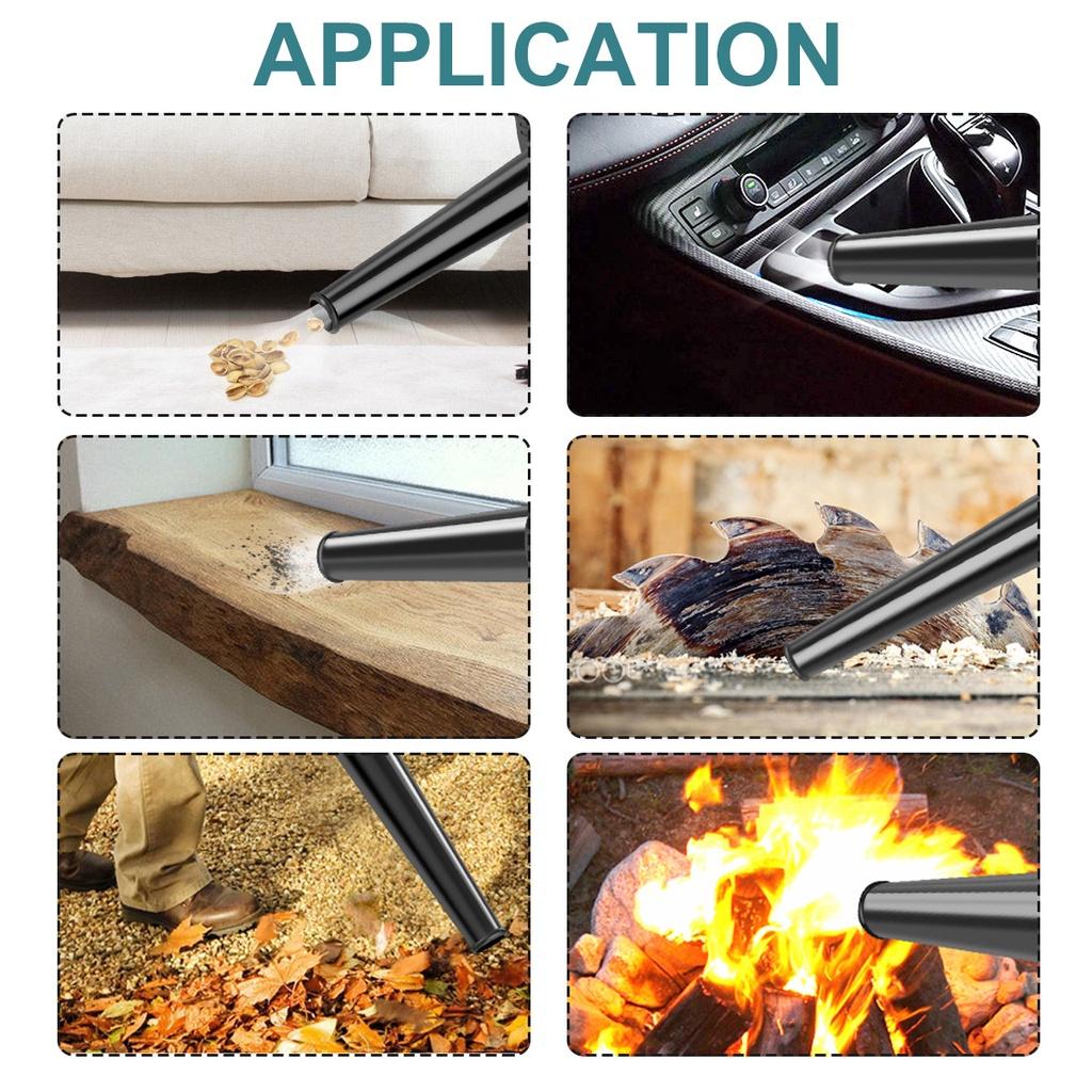 2200W 2 IN 1 Electric Cordless Air Blower Blowing Suction 180Rotation Dust Collector Leaf Cleaner For Makita 18V Battery