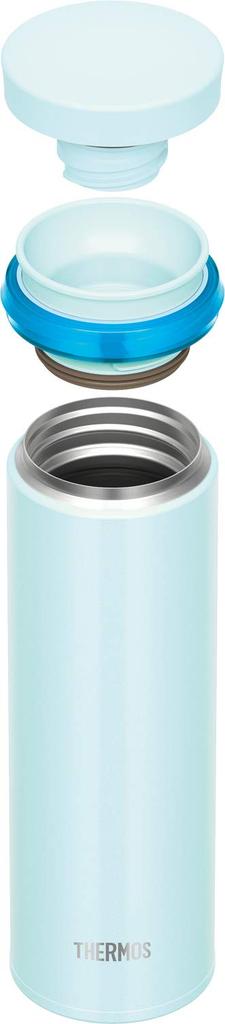 Thermos Water Bottle Vacuum Insulated Mobile Mug 500ml Shiny Blue SHB JNO-502