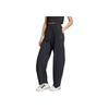 Sports Lifestyle Series Casual Fashion Simple Loose Knit Sports Pants Women Bottoms Black JF3415