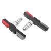 2pcs Bike Brakes Pads 73mm  2.87in Length Universal All Weather Bicycle V Brake Blocks for