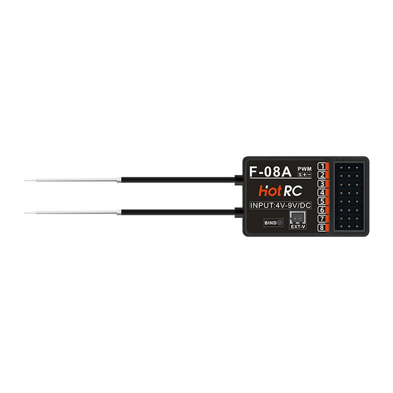 HT-8A 2.4G 8-Channel Remote Control for RC Cars, Airplanes & Drones