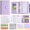 With Zipper Cash Envelopes Budget Binder A6 Savings Binder Budget Planner Organizer  Men Women