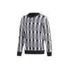 Originals Trefoil D Crew Colorblock Stripe Sweatshirt Men Sweatshirt Black White FM2292