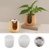 Cylinder Silicone Molds Silicone Candle Holder Molds for Epoxy Resin Candle Holder Hydroponic Plant Holder Decoration