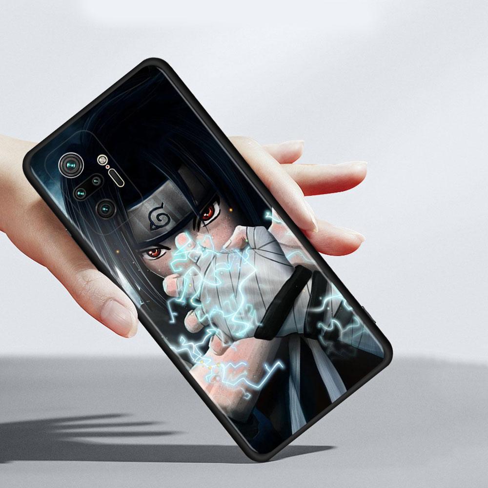 Phone Case for Xiaomi Redmi 9 9a 9c 8 K40 Note 9s 9 10 11 8 Pro 7 11t 9t 8t Cover Silicone Coque Anime Naruto Kakashi