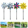 Reflective Bird Repellent Pinwheel Lightweight Bird Control Wind Spinner Garden Decoration Outdoor Windmill Ornament for Protecting Roof