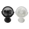 Clip On Fan 360 Degree Rotatable 3 Gears Quiet USB Charging Portable Small Desk Fan for Office Campi