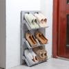 Folding Shoe Rack Free Perforation-free Household Simple Shoe Cabinet Shoe Storage Can Be Assembled and Spliced To Save Space
