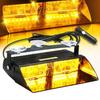 16 Led High Intensity Windshield Emergency Hazard Warning Light Strobe Lamp