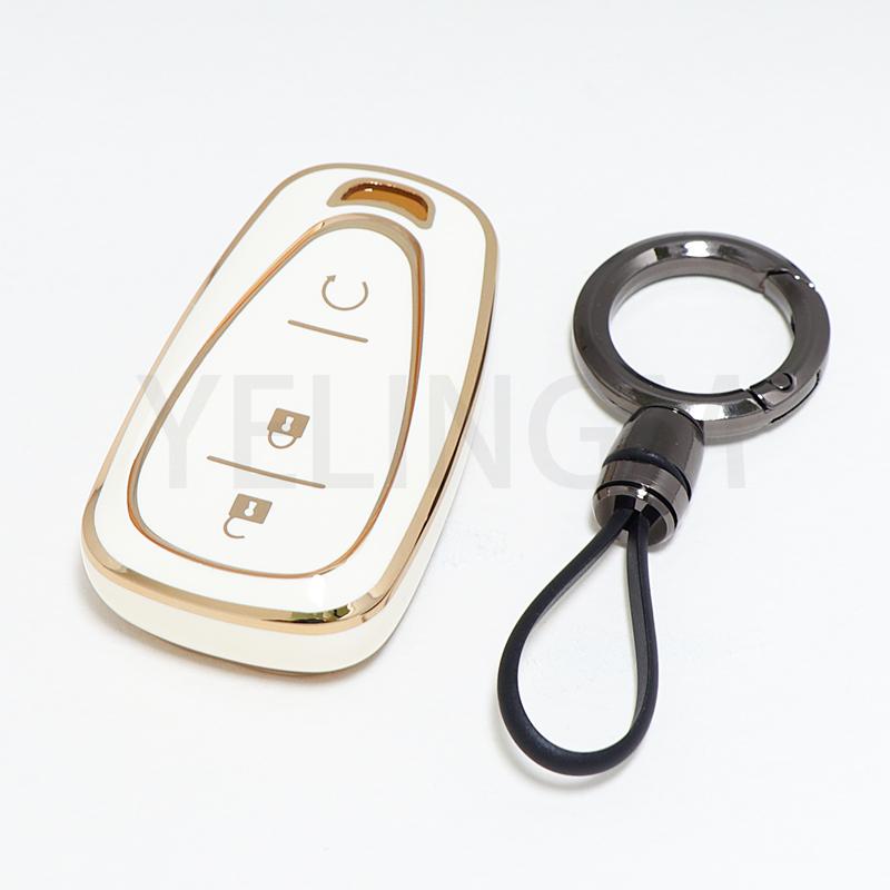 Car Key Case Cover For Chevrolet Chevy Cruze Traverse Spark Equinox Sonic Volt Bolt Malibu Camaro 2/3/4/5 Buttons Auto Shell Fob