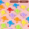 20/40Pcs Kids Bouncing Frog Toy Parent-child Interaction Nostalgic Toy Pocket-Size Colorful Plastic Naughty Jumping Frog