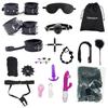 Edostree SM SM Goods SM Set, Restraints, Restraints, 19-Piece Set, QQTZ-03 (Black)