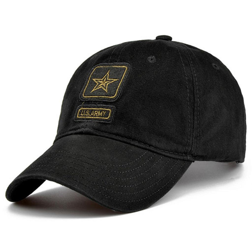 Unisex Pentagram Embroidery Baseball Caps Spring and Autumn Outdoor Adjustable Casual Hats Sunscreen Hat