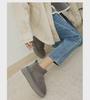 Zhou Dongyu's 2024 Autumn/Winter Women's Fur & Velvet Warm Short Snow Boots with Thick Soles