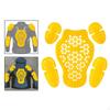5Pcs Motorcycle Jacket Armor Inserts Protective Gear Set Shock Absorption Protection Pads for Street