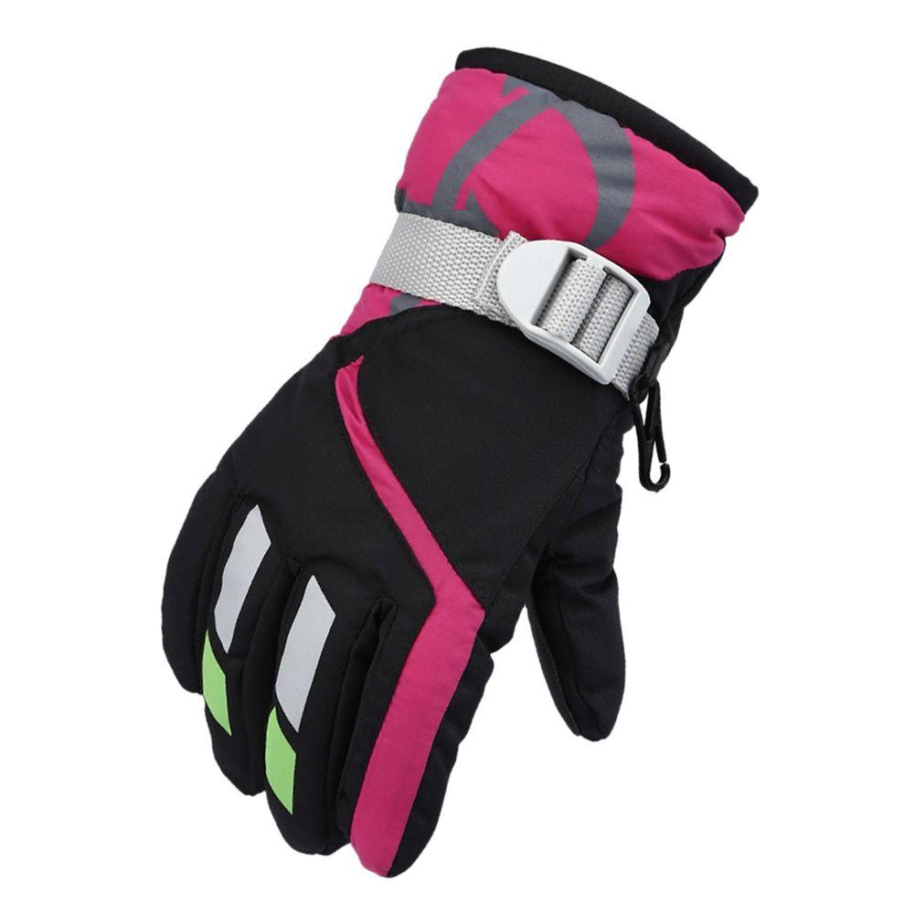 Windproof Children Ski Gloves Non-slip Winter Warm New Fashion Kid Gloves Mountaineering