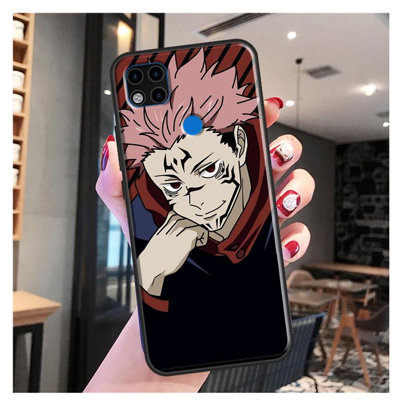 Jujutsu Kaisen Ryomen Sukuna Anime Case For Xiaomi Redmi Note 10 Pro Note 9 Pro Note 11 Pro 8T 9S 10S 10 9A 9T 9C Cover Case