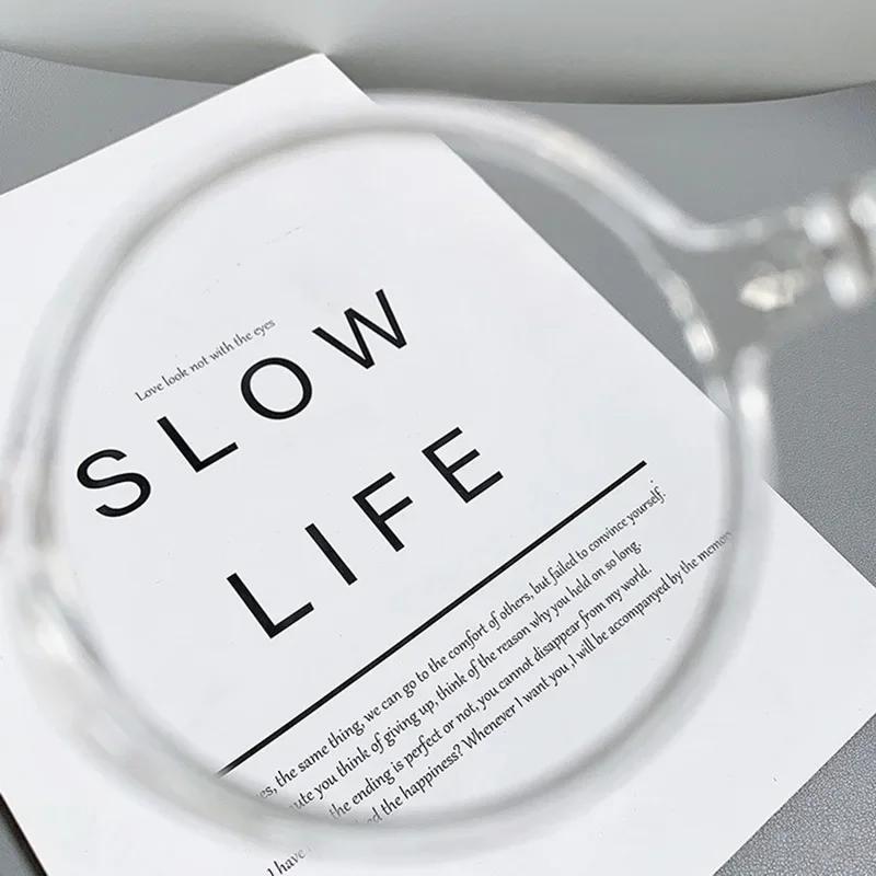 Reading Presbyopic Glasses Round Optics Glasse Ultra Light Men Women Anti Rays Radiation Blocking Computer Vision Care Spectacle