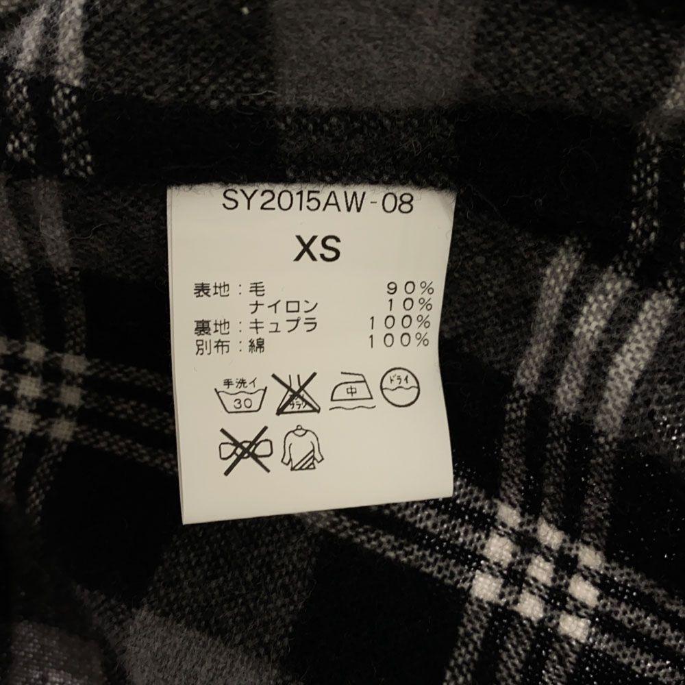 Shinya Yamaguchi Made In Japan Wool Blend Long Sleeve Check Shirt Men's Used