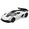 1/22 Metal Die Cast Koenigsegg JESKO Supercar Model Racing Gift Boy Simulation Sound and Light Retraction Collection Ornaments