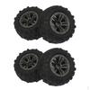 4PCS Tires & Wheel Rim For XINLEHONG Q901, Q902, Q903 Vehicle Model Car Tyres
