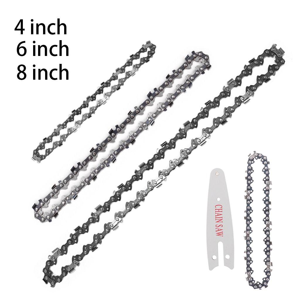 6 Inch Power Tool Saw Steel Chainsaw Chains Electric Saw Blade Replacement Electric Chainsaws