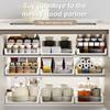 Storage Box Pull-out Cabinet Organizer Strong Load-bearing Easy To Install Kitchen Heavy Duty Slide-out Drawer Storage Tray