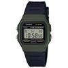 Мужские часы, Casio Collection F-91WM-3AJH, черные цифровые ретро-часы