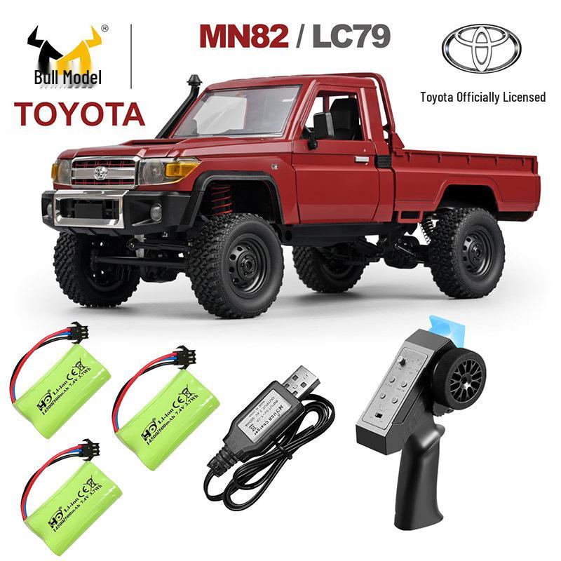 MN82 Toyota Licensed RC Off-Road Pickup Truck – 4WD Remote Control Rock Crawler